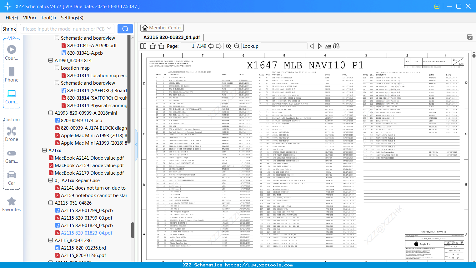 Laptop Apple A2115 820-01823_04